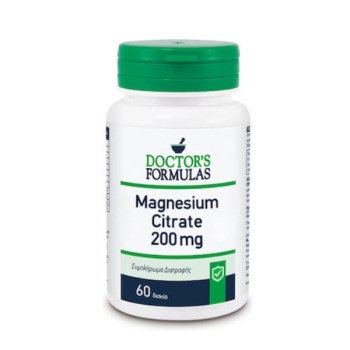 Doctor's Formulas Magnesium Citrate 200mg, 60tabs
