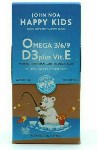 John Noa Happy Kids Omega 3/6/9 D3 Plus 90 ζελεδάκια Πορτοκάλι