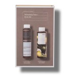 Korres Refreshing Face & Body Set με Γαλάκτωμα για Μετά το Ξύρισμα με Καλέντουλα & Ginseng, 200ml & Κίτρο Αφρόλουτρο, 250ml