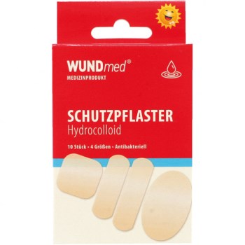 Wound bandage strips hydrocolloid 10 τεμάχια 4 μεγεθών