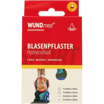 Wundmed Επιθέματα hydrocolloid 6 τεμαχίων