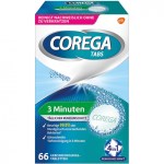 Corega 3 Minutes Καθαριστικά Δισκία για Οδοντοστοιχίες 66 δισκία