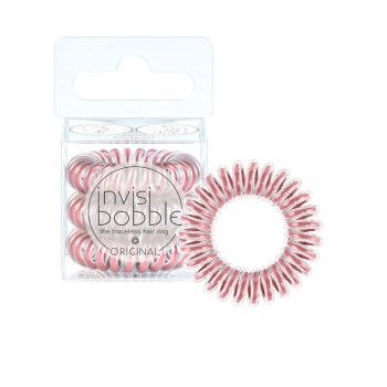Invisibobble Λαστιχάκι Μαλλιών Original Bella Rosa 3τμχ