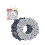 Invisibobble Sprunchie Slim Rurik Ανοιχτό & Σκούρο Γκρι 2τμχ