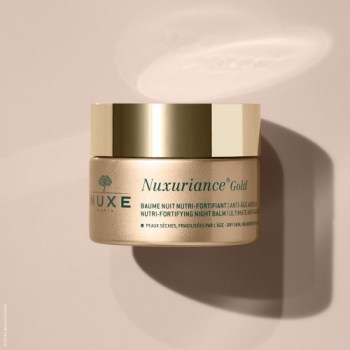 Nuxe Nuxuriance Gold Nutri-Fortifying Ενυδατικό & Αντιγηραντικό Balm Προσώπου Νυκτός για Ξηρές Επιδερμίδες 50ml