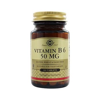Solgar B-6 50mg 100 ταμπλέτες