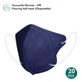 Tiexiong Filtering Half Μάσκα Προστασίας FFP2 NR BFE >95% για Παιδιά σε Μπλε χρώμα 20τμχ
