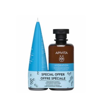 Apivita PROMO Hair hydration Holistic Hair Care Σετ Περιποίησης Μαλλιών με Σαμπουάν 2τμχ