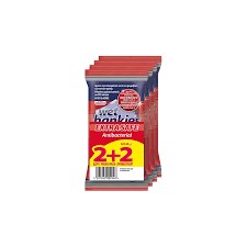 Wet Hankies Antibacterial Extra Safe 2+2Δώρο