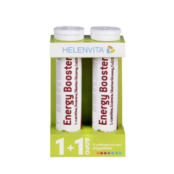 Helenvita Energy Booster Συμπλήρωμα για την Ενίσχυση του Ανοσοποιητικού 2x20 Αναβράζοντα δισκία