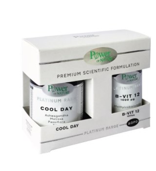 Power of Nature Πακέτο Προσφοράς Platinum Range Cool Day 30tabs & Δώρο B-Vit-12 1000μg 20tabs