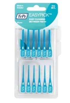 TePe EasyPick Μεσοδόντιες Οδοντογλυφίδες Blue Size Medium/Large 60 τεμάχια