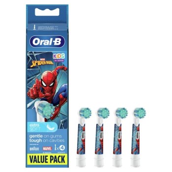 Oral-b Kids Spiderman Ανταλλακτικές Κεφαλές 4 τεμ