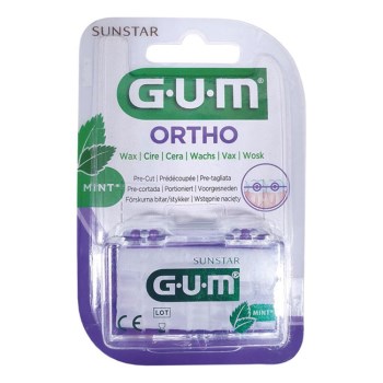 GUM 724 Ortho Wax Mint Flavored