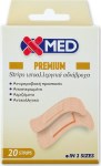 Medisei Aδιάβροχα και Αποστειρωμένα Αυτοκόλλητα Επιθέματα X-Med Premium 2 Μεγέθη 20τμχ
