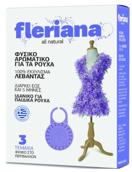 Power Health Αρωματικά Ντουλάπας Fleriana με Εκχύλισμα Λεβάντας 3τμχ
