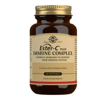 Solgar Ester-C Plus Immune Complex 60 Softgels