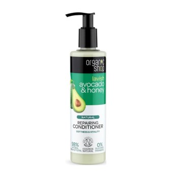 Organic Shop by Natura Siberica Organic Avocado & Honey Repairing Conditioner Μαλακτικό Επανόρθωσης Μαλλιών, 280ml
