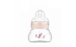 Mam Fell Good Matt Baby Bottle Forest Μπιμπερό Γυάλινο με Θηλή Σιλικόνης 0m+, 90ml