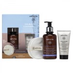 Apivita Cleansing Foam Face & Eyes with Olive & Lavender 200ml & Δώρο Cleansing Milk 50ml & 2 Cotton Pads