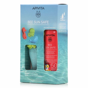 Apivita PROMO Bee Sun Safe Hydra Sun Kids Lotion SPF50 200 ml + Δώρο 3 Παιχνίδια Άμμου Παραλίας
