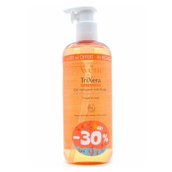 Avene PROMO Trixera Nutrition Gel Nettoyant 500ml με στικερ -30%