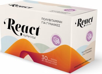 Evercare React HyPerVital 30 σακουλάκια