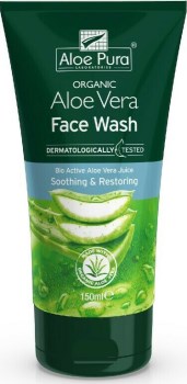 Optima Organic Aloe Vera Face Wash 150ml