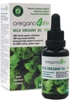 Oregano 4 Life Wild Oil Αιθέριο Έλαιο Ρίγανης 10%, 30ml