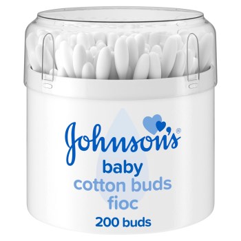 Johnson's Μπατονέτες Βαμβακιού, 200 τεμάχια
