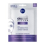 Nivea Cellular Filler 10 Minute Sheet Mask Υφασμάτινη Μάσκα 10 Λεπτών για Αναπλήρωση Όγκου, 1τεμ