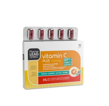 Pharmalead Vitamin C Plus 1500mg + D3 2000iu, K1,Zinc 10tabs.