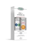 Power Of Nature Zinc Plus Vitamin D3 20 αναβράζοντα δισκία & Vitamin C 500mg 20 αναβράζοντα δισκία