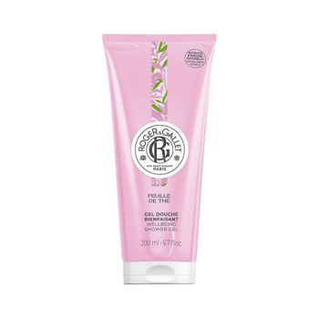 Roger&Gallet Feuille De The Wellbeing Shower Gel Αναζωογονητικό Αφρόλουτρο, 200ml