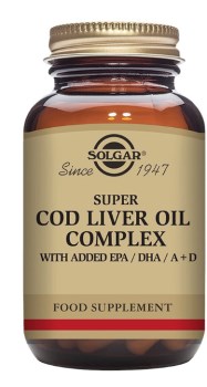 SOLGAR Super Cod Liver Oil Complex 60 μαλακές κάψουλες