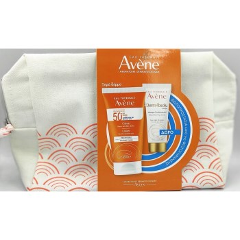 Avene Promo με Αντηλιακή Κρέμα Προσώπου SPF50+ για Ξηρές Επιδερμίδες 50ml & DermAbsolu Μάσκα 15ml