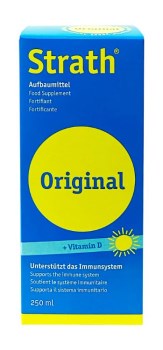 Bio-Strath Original + Vitamin D Συμπλήρωμα για την Ενίσχυση του Ανοσοποιητικού 250ml
