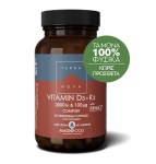 Terranova D3 2000iu & K2 100ug Complex Συμβάλλει στη Διατήρηση των Υγιών Οστών & του Καρδιαγγειακού Συστήματος, 50caps