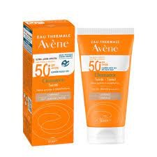 Avene Cleanance Solaire Teintee SPF50+ Αντιηλιακή Κρέμα Προσώπου με Χρώμα, 50ml
