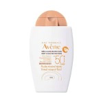 Avene Fluide Mineral Teinte SPF50+ Αντιηλιακή Κρέμα Προσώπου με Χρώμα για το μη Ανεκτικό & Ευαισθητο Δέρμα, 40ml