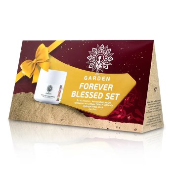 Garden Forever Blessed Set Πακέτο Promo Αντιρυτιδική Κρέμα Προσώπου & Ματιών 50ml & Ultimate Hydrogel Neck Mask Μάσκα Λαιμού 1τμχ