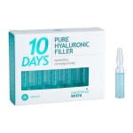 Medisei Panthenol Extra 10 Days Pure Hyaluronic Filler Αντιγηραντικό Serum Προσώπου με Υαλουρονικό Οξύ 10x2ml