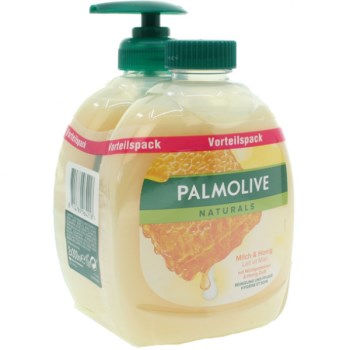 Palmolive Naturals Milk + Honey liquid Soap 2x 300ml