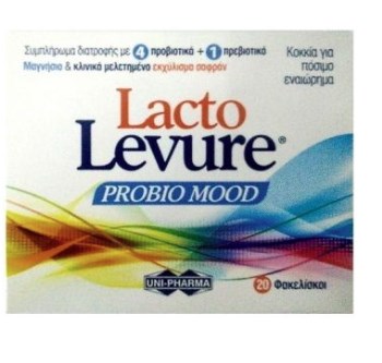 Uni-Pharma LactoLevure Probio Mood Προβιοτικά 20 φακελίσκοι