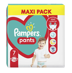 Pampers Pants Maxi Pack No 7