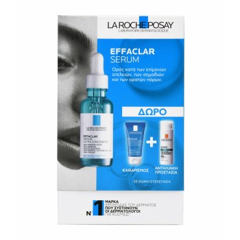 La Roche Posay Promo Effaclar Serum Ultra Concentre 30ml & Effaclar Gel 50ml & Anthelios Oil Correct SPF50+ Δείγμα 3ml