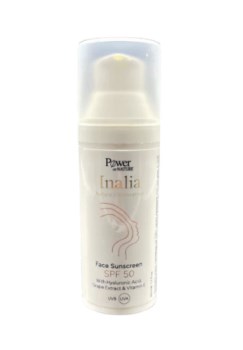 Power Health Inalia Face Sunscreen Αντηλιακό Προσώπου με SPF50 50ml