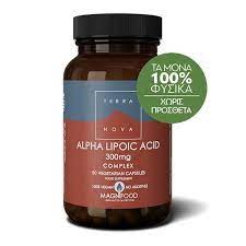 TerraNova Alpha Lipoic Acid 300 mg Complex  100 capsules