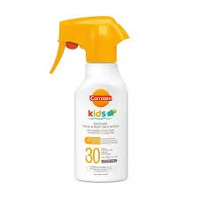 Carroten Kids Suncare Face & Body Milk Spray SPF30 Αντηλιακό Γαλάκτωμα Προσώπου & Σώματος 270ml