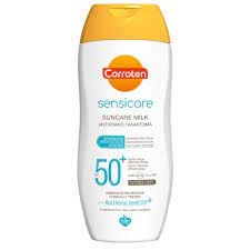 Carroten Sensicare Suncare Milk Spf50+ Αντηλιακό Γαλάκτωμα, 200ml